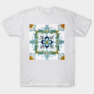 Victorian Wall Tiles Pattern T-Shirt